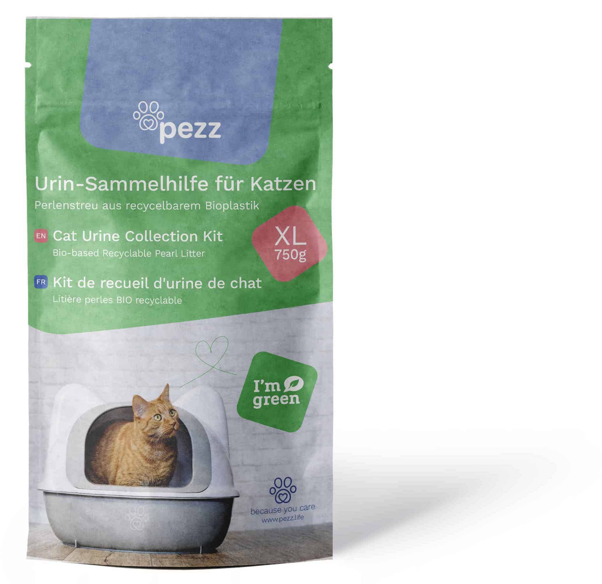 Zusatz Streu Katze Produkt Bild